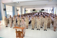 ประกาศเจตนารมณ์ โรงเรียนโรงเรียนสุจริต โปร่งใส ปีงบประมาณ 2566
