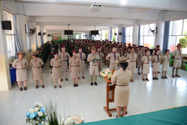 เข้าค่ายลูกเสือเนตรนารี สามัญรุ่นใหญ่ ปีการศึกษา 2567 อัลบั้ม 1