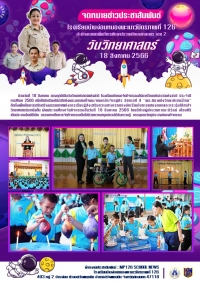 กิจกรรมวันวิทยาศาสตร์แห่งชาติ ประจำปีการศึกษา 2566