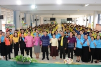 อบรมโครงการเยาวชนเป็นที่หนึ่ง ไม่พึ่งพายาเสพติด